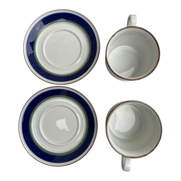 Porsgrund Norway Saga Hand Painted Coffee Cup & Saucer Mint‎ Condition Lot Of 2 - Picture 11 of 11